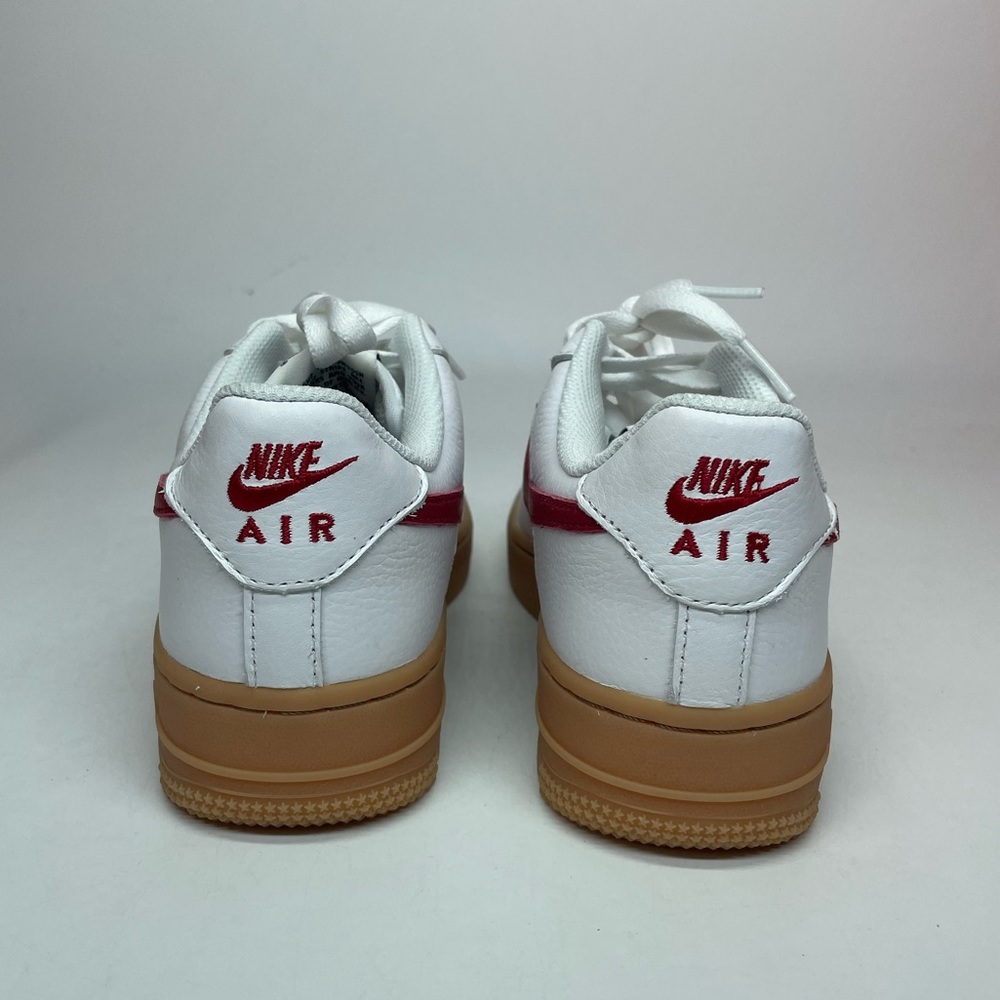 New Nike Air Force 1 Low By You 'Gum/White/Red' [DN4165-991] Women's Size 6 - Picture 5 of 6